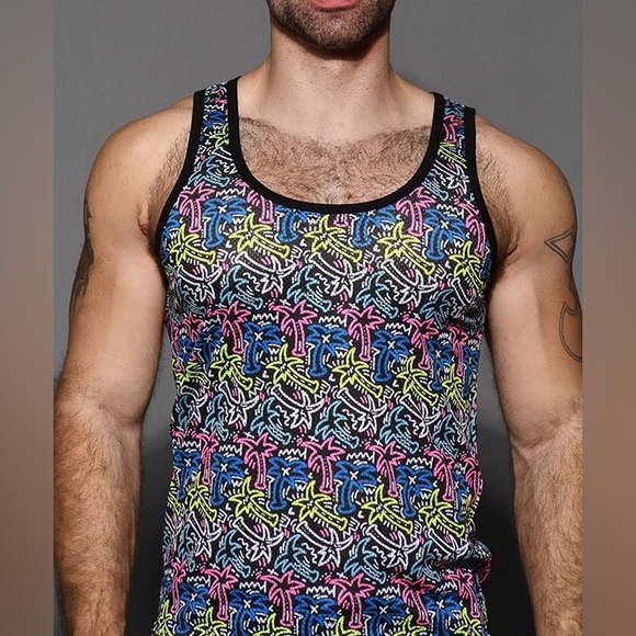 Palm Mesh Tank - Picture 2 of 7